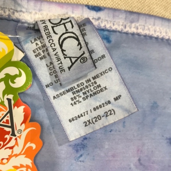 BECCA Cosmic Hipster Bikini Bottoms (Plus Size) - Picture 4 of 7